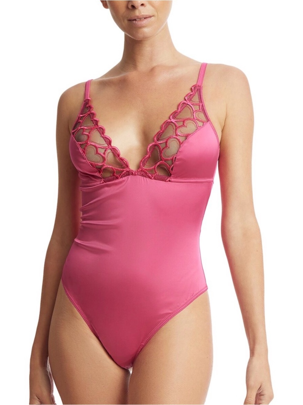 NWT HANKY PANKY “I Heart You” Teddy, S